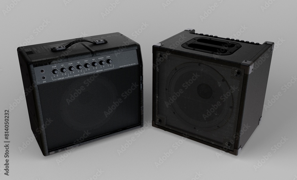 Obraz premium Two Amplifiers