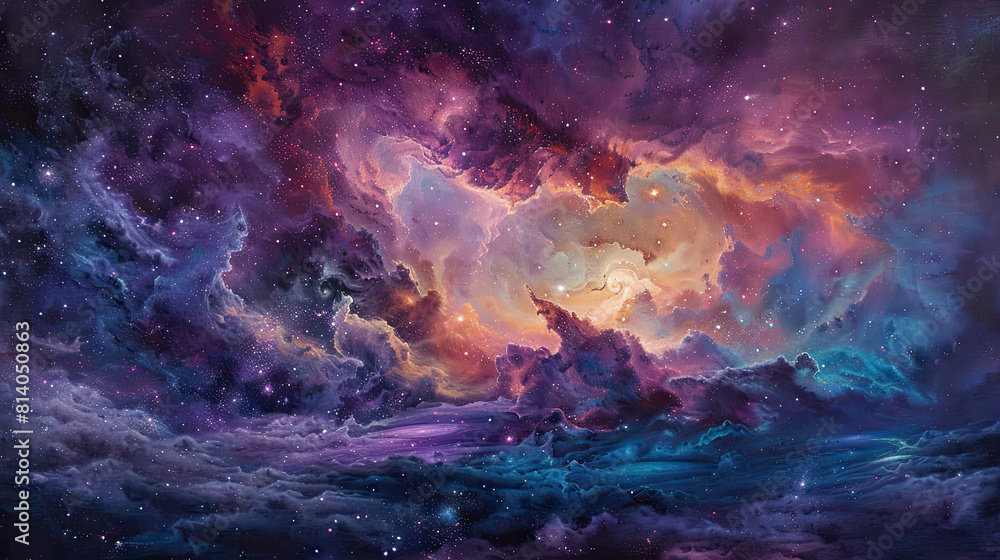 Cosmic Canvas Exploring the Galactic Odyssey Cosmic Canvas Exploring the Galactic Odyssey
