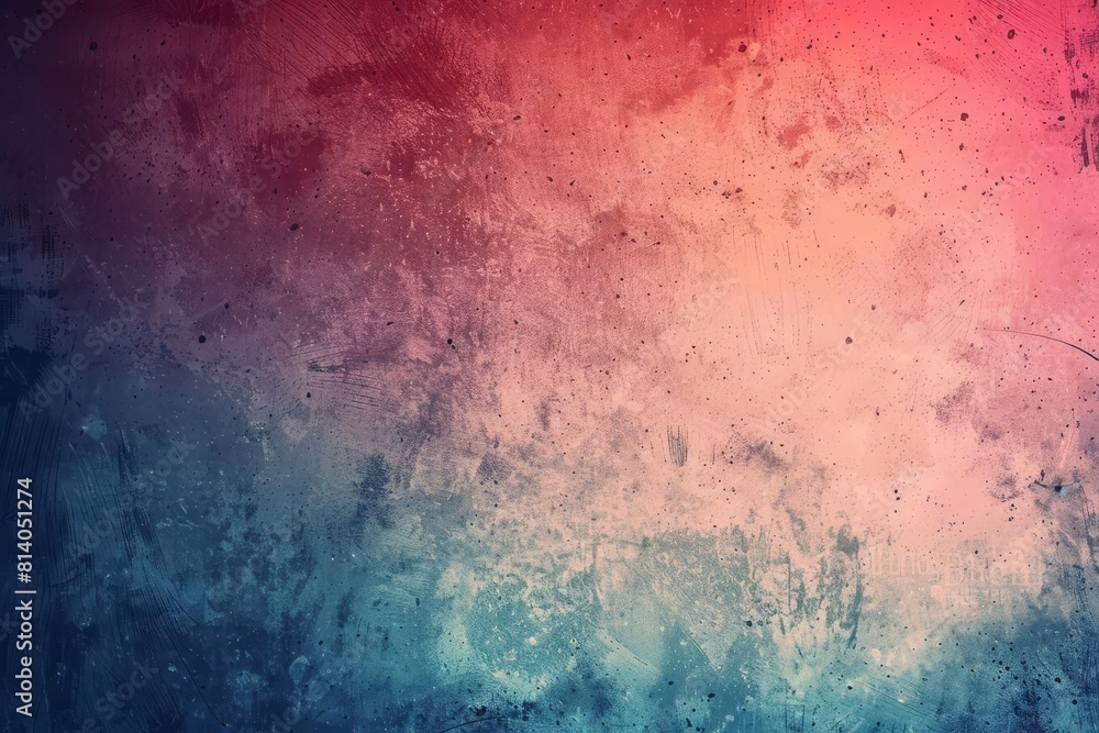 grungy retro gradient background with grainy noise texture abstract design