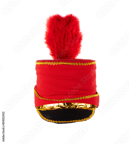 hussar cap isolated on white background