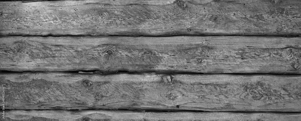 Fragment of an old wall made of wooden beams Fragment of an old wall made of wooden beams