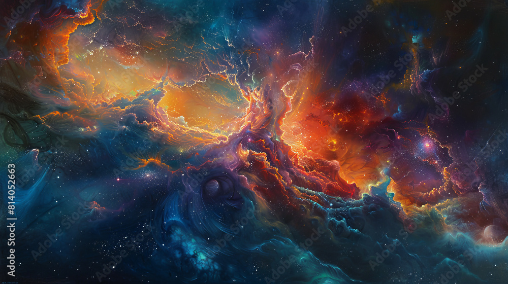 Infinite Brushstrokes A Cosmic Painting Infinite Brushstrokes A Cosmic Painting