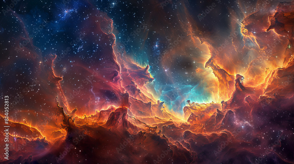 Infinite Brushstrokes A Cosmic Painting Infinite Brushstrokes A Cosmic Painting