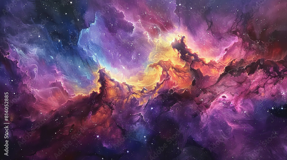 Infinite Brushstrokes A Cosmic Painting Infinite Brushstrokes A Cosmic Painting