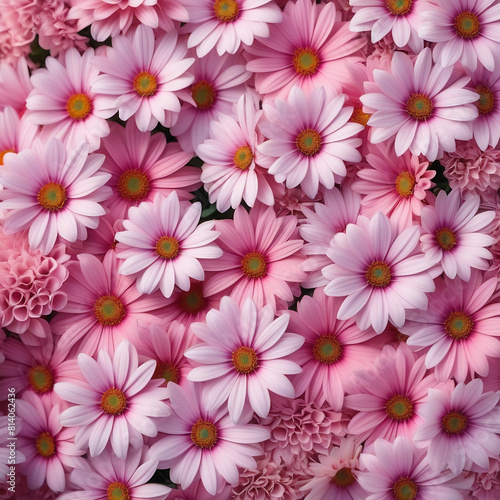 pink chrysanthemum flowers