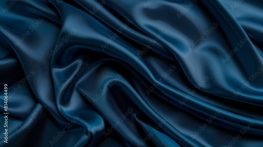 Obraz premium Deep ocean blue paper texture with a silky finish, perfect for sophisticated designs.