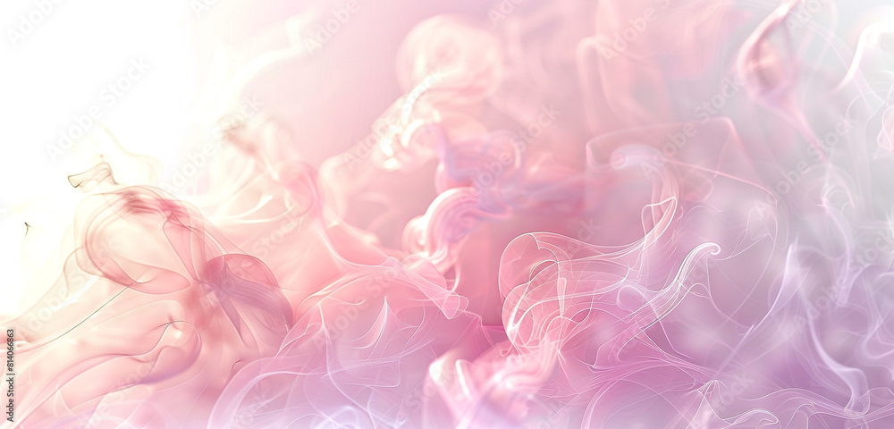 Feminine, whimsical wisps of pearl pink mist, floating gently. Feminine, whimsical wisps of pearl pink mist, floating gently.