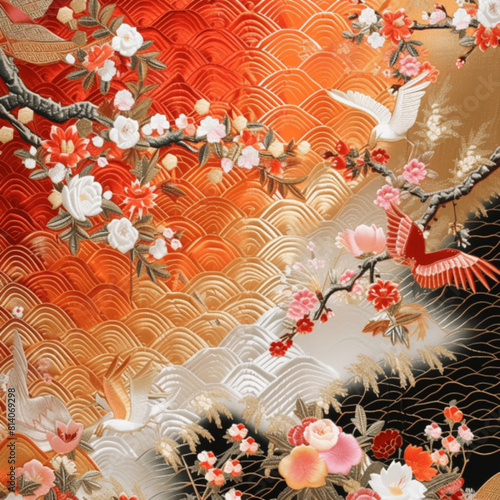 abstract floral background