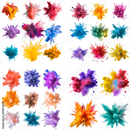 splatter spot stain dye splashing explosion ink movement rainbow spray colourful smoke textured