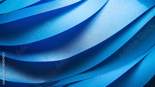 Electric blue paper texture with a metallic sheen, enhancing modern and high-tech designs.