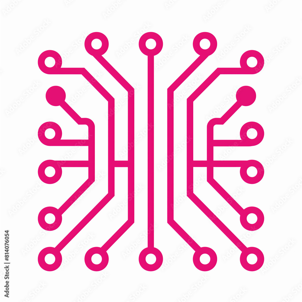 System Integration with a Circuit Board: Linear Icon on Technological Synergy System Integration with a Circuit Board: Linear Icon on Technological Synergy