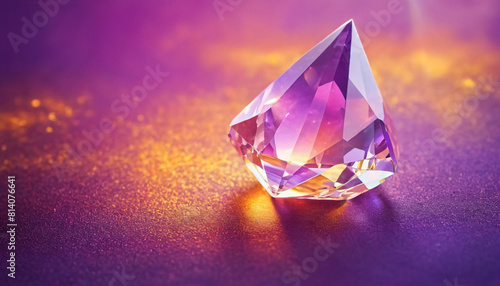 Crystal stone  beautiful crystal texture. Gems