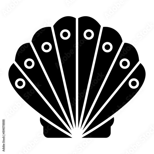 Seashell / shellfish icon for apps and websites