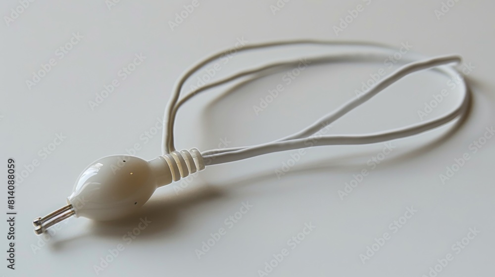 a nerve stimulator device, used in pain management, isolated on white. a nerve stimulator device, used in pain management, isolated on white.