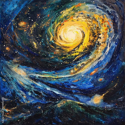Stardust Odyssey A Milky Way Illustration