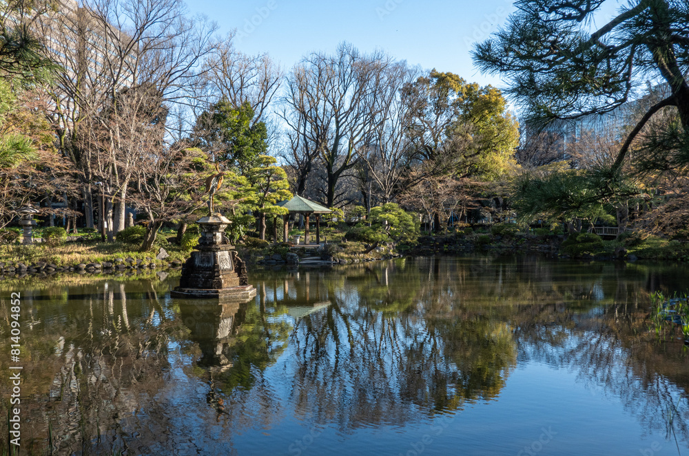 Crane Fountain, Hibaya Park, Tokyo Crane Fountain, Hibaya Park, Tokyo