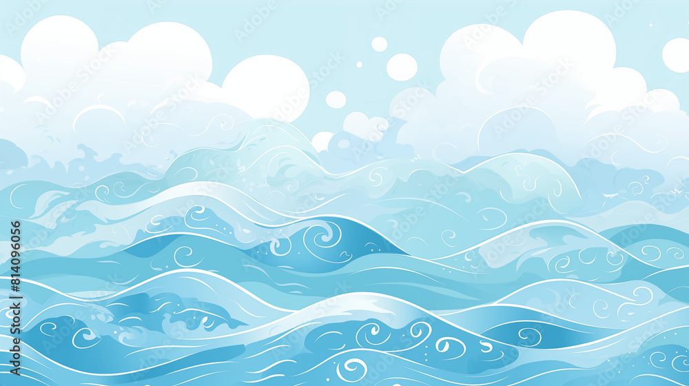 Ocean Image, Pattern Style, For Wallpaper, Desktop Background, Smartphone Phone Case, Computer Screen, Cell Phone Screen, Smartphone Screen, 16:9 Format - PNG Ocean Image, Pattern Style, For Wallpaper, Desktop Background, Smartphone Phone Case, Computer Screen, Cell Phone Screen, Smartphone Screen, 16:9 Format - PNG