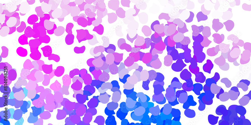 Light blue, red vector pattern with abstract shapes. Light blue, red vector pattern with abstract shapes.