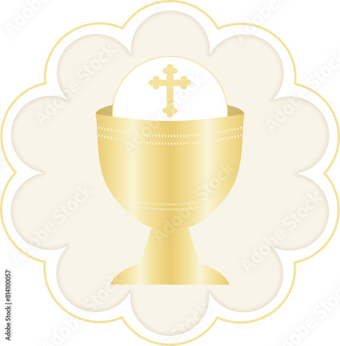 First Holy Communion Chalice design for a First Communion Celebration