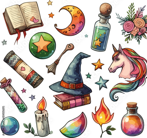 set of magic objects