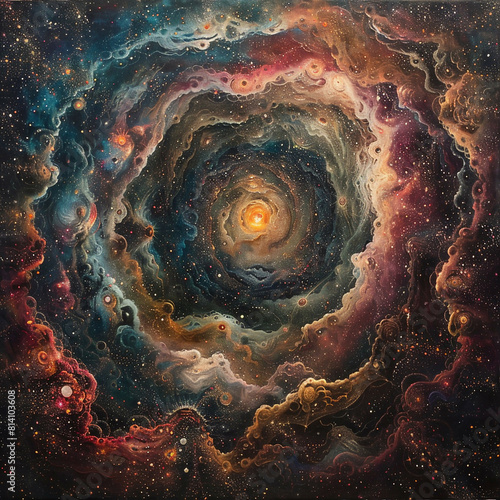 Kaleidoscope Cosmos Exploring Celestial Plains