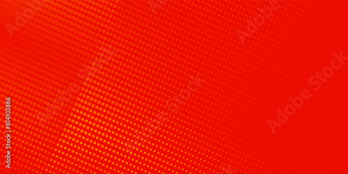 Dots halftone orange color pattern gradient texture with technology digital background. Dots pop art comics with summer background. photo