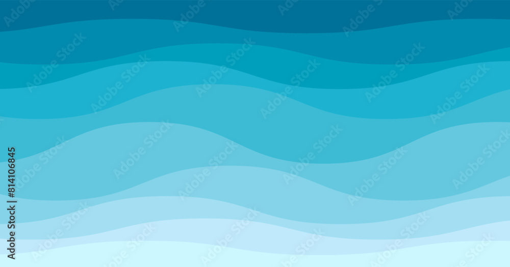© FreeSoulProduction - vector blue abstract ocean water waves © FreeSoulProduction - vector blue abstract ocean water waves