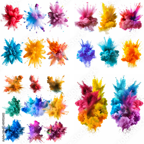 splatter spot stain dye splashing explosion ink movement rainbow spray colourful smoke textured
