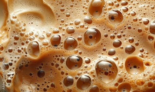 Coffee Texture Close Up Generative AI