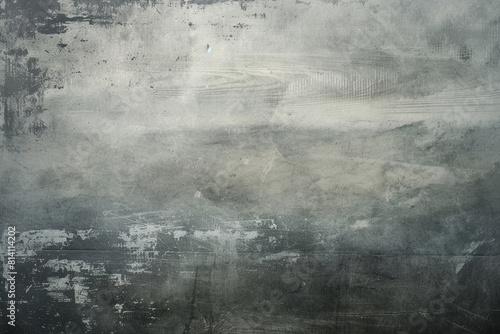 Overcast gray grunge texture with a moody  atmospheric presence.