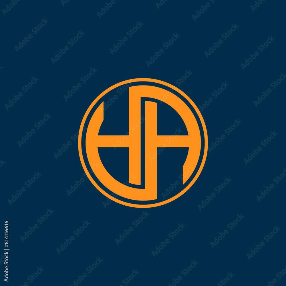 H+H Letter Logo Design H+H Letter Logo Design