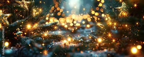 christmas lights background