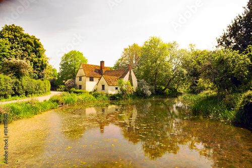 Willy Lott's House, Flatford Mill, in Essex. photo