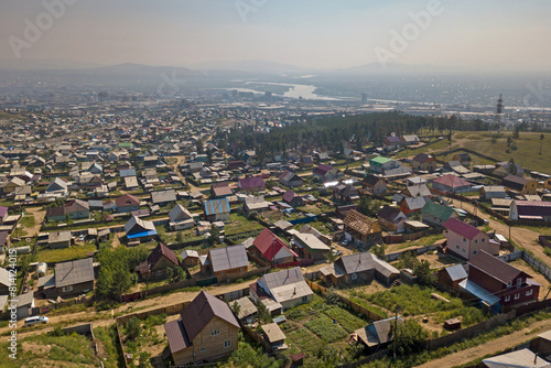 Aerial view of Ulan-Ude