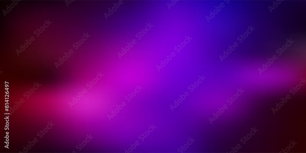 Fototapeta premium Dark blue, red vector gradient blur template.