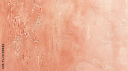 Wallpaper Mural Soft peach wall texture with a velvety finish, perfect for gentle and soothing environments. Torontodigital.ca