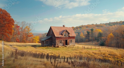 Barn in the Middle of a Field