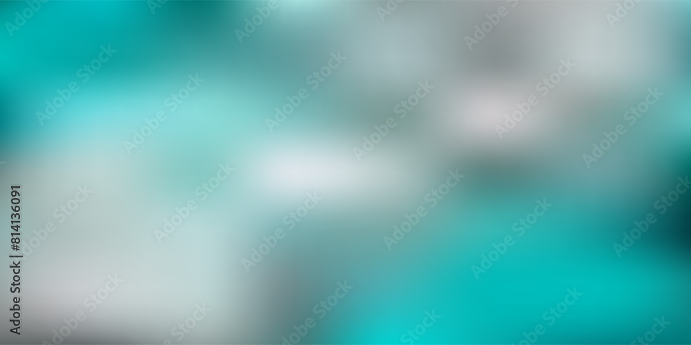 Obraz premium Light blue, green vector abstract blur backdrop.