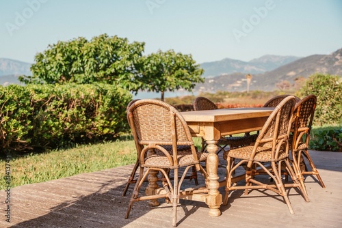 Terrasse d'une maison