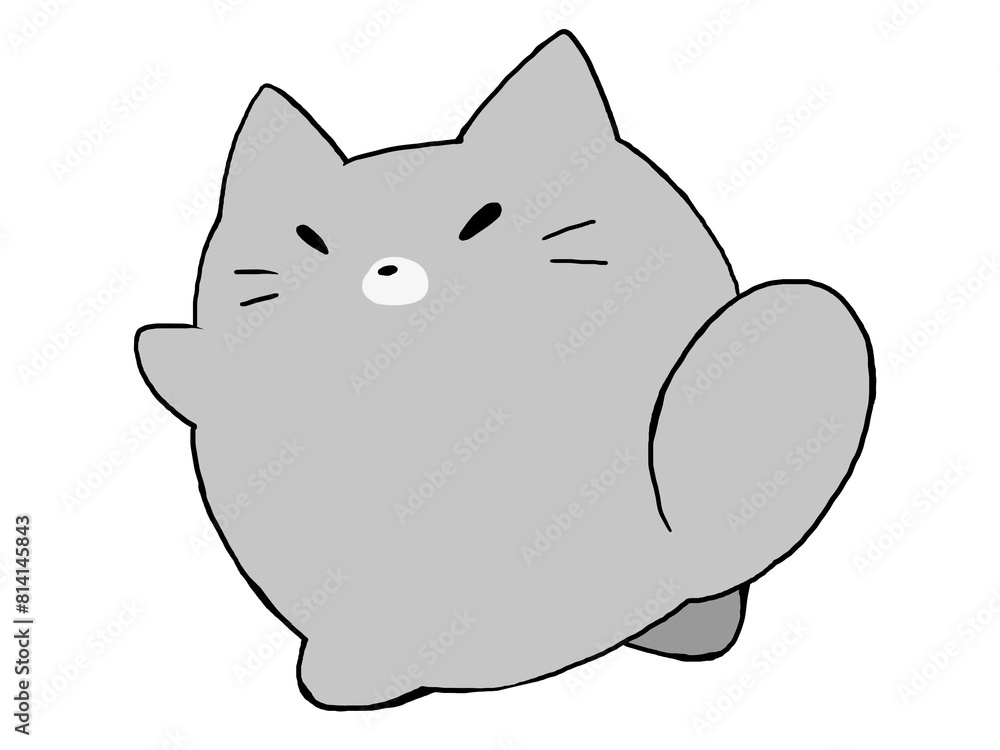 グレー猫 グレー猫