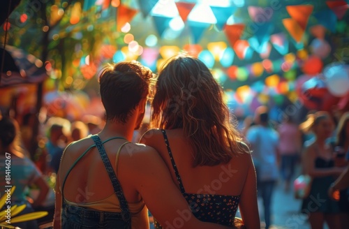 Two Women Standing Together