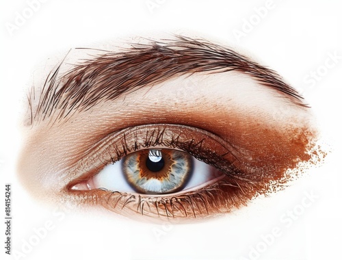 Close Up of a Persons Blue Eye