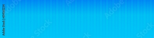 Blue panorama bokeh background for Banner, Poster, ad, celebration, event and various design works