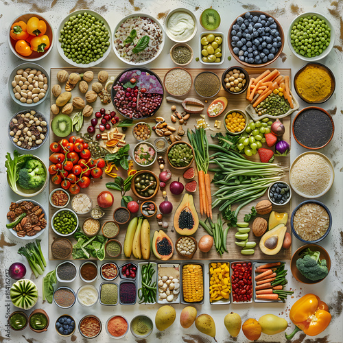 A Colorful Guide to a Comprehensive and Nutritious Vegan Diet Plan