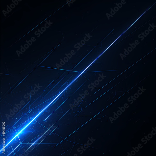 Energizing Image with Bright Blue Streak - Perfect for High-Energy Marketing Campaigns