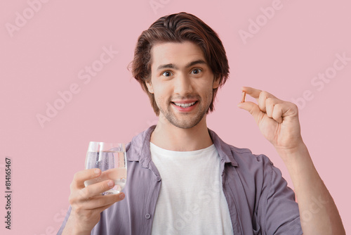Handsome young happy man wi...