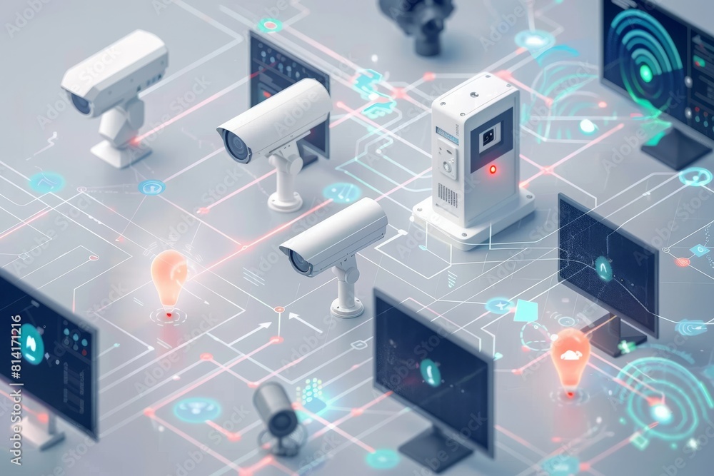 Home security relies on cameras that monitor, detect sounds, and capture images through technology. Home security relies on cameras that monitor, detect sounds, and capture images through technology.