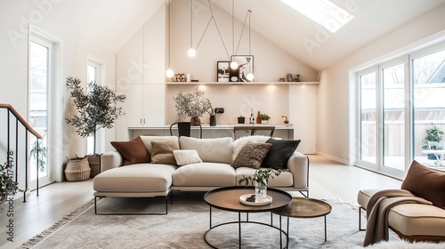 modern scandinavian living room