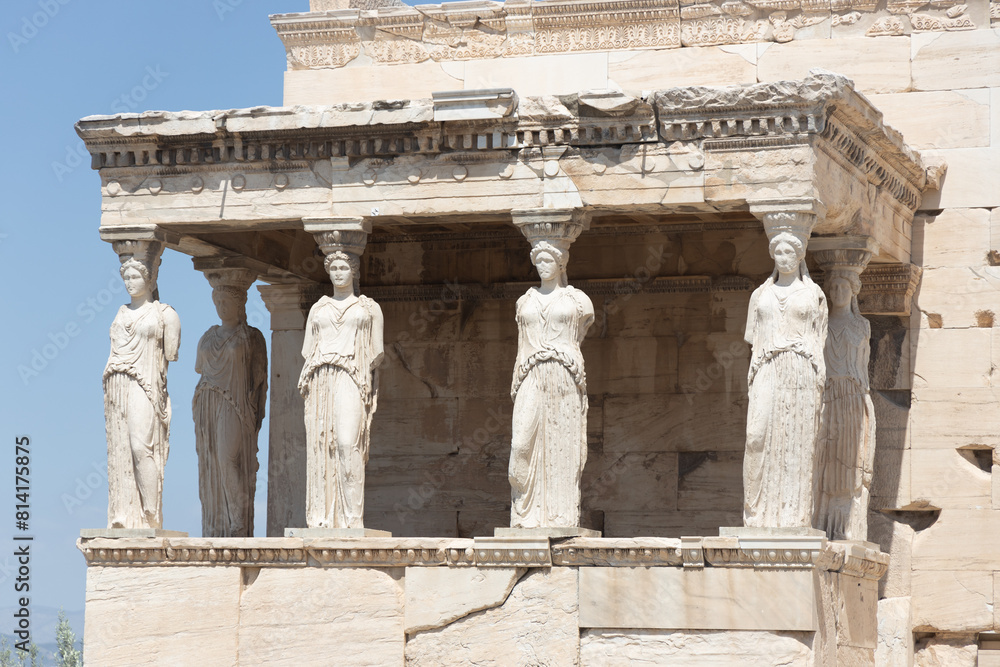 Temple of Athena at the acropolis of athens