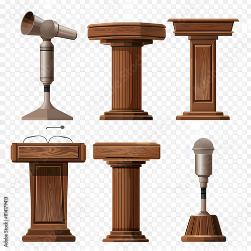 speech podiums